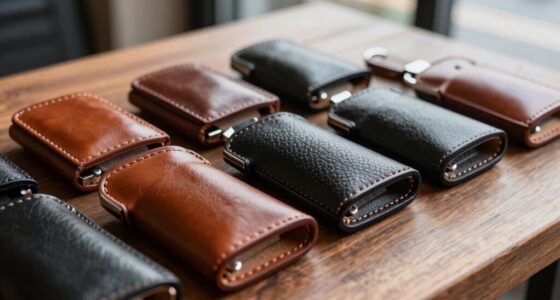 top leather key cases