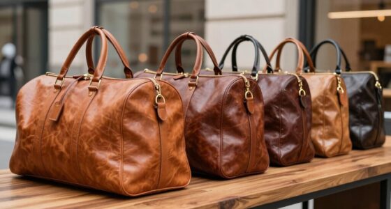 top leather travel bags