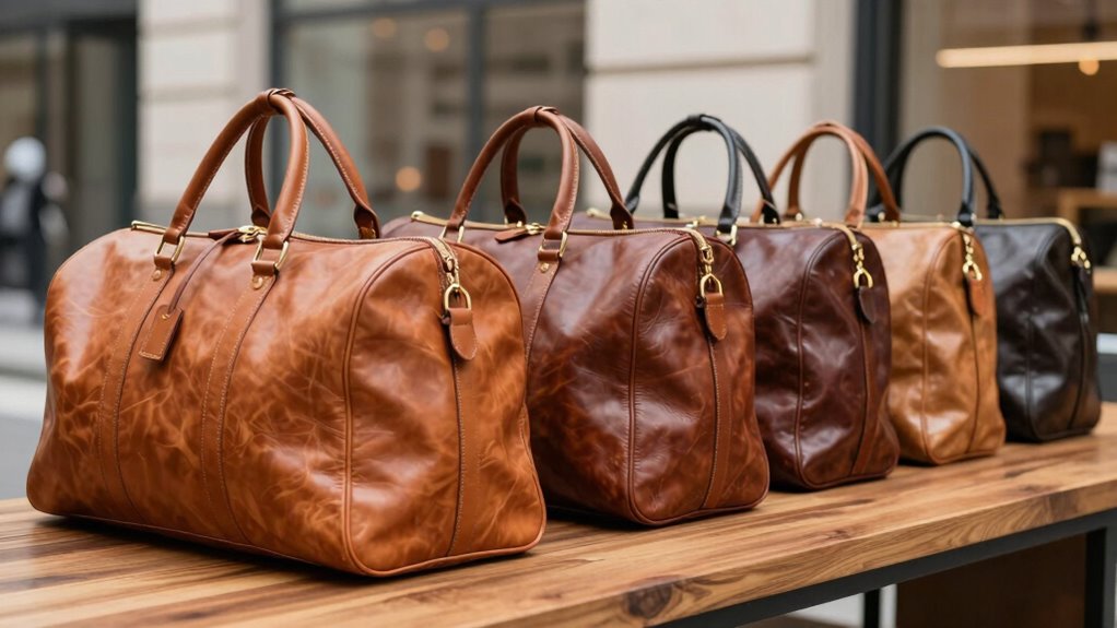 top leather travel bags