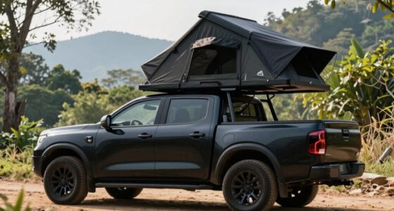 top low profile truck tents