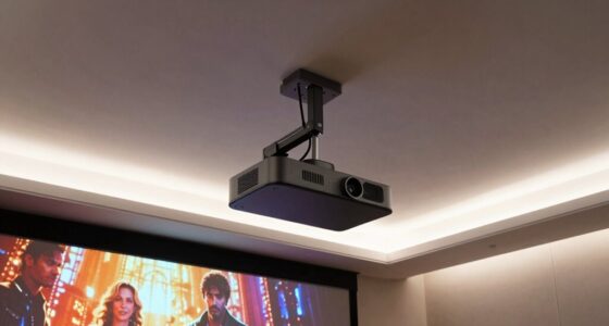 top motorized projector mounts