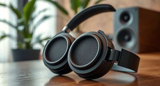 top open back headphones