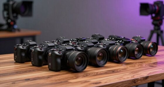 top professional shoulder cameras