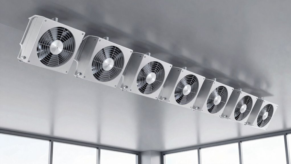 top rack exhaust fans