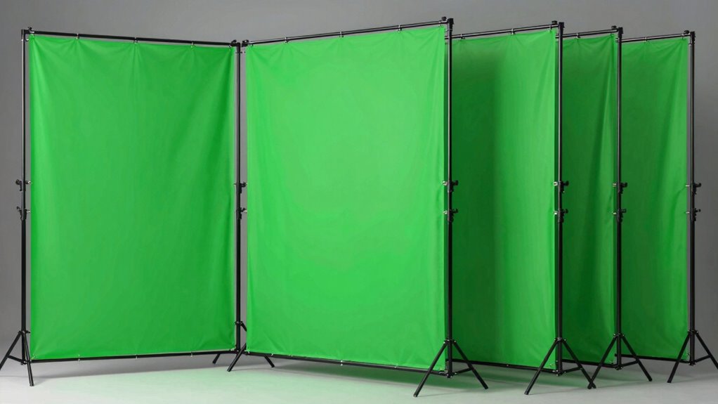 top retractable green screen options