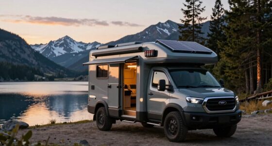 top solar lithium truck campers