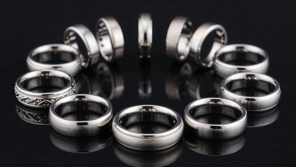 top titanium ring selections