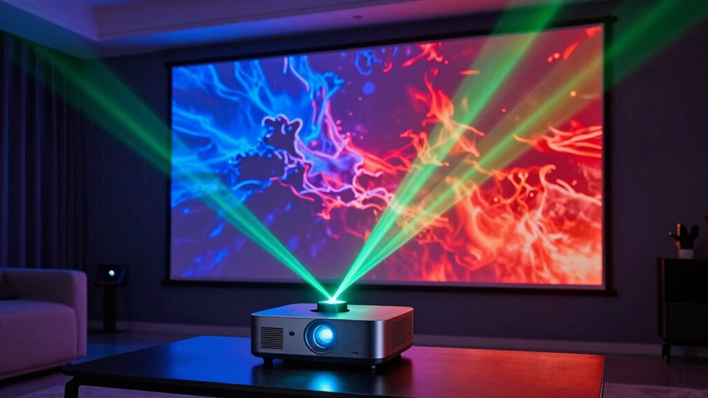 top triple laser 4k projectors