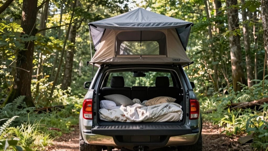 top truck bed tents