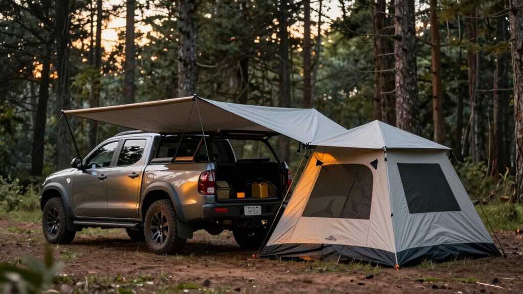 top truck camping gear