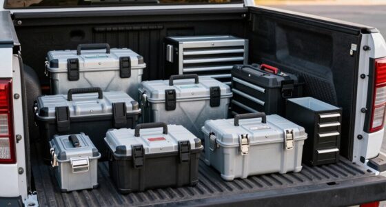 top truck tool storage