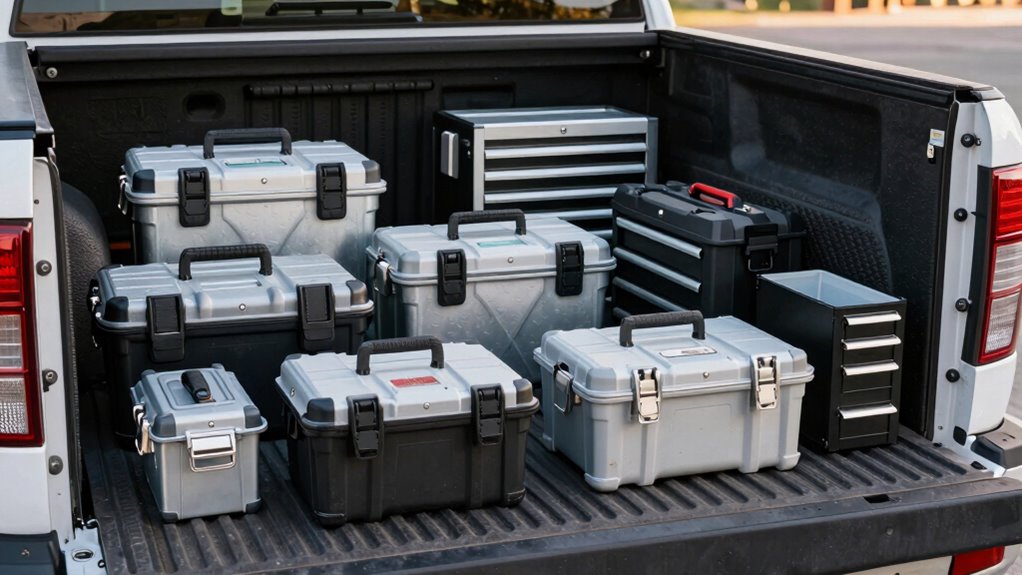 top truck tool storage