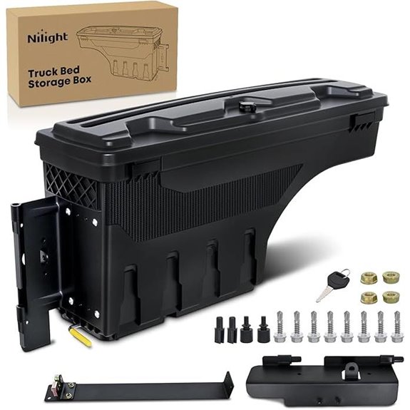 Nilight Truck Bed Toolbox for Toyota Tundra (2007-2021)