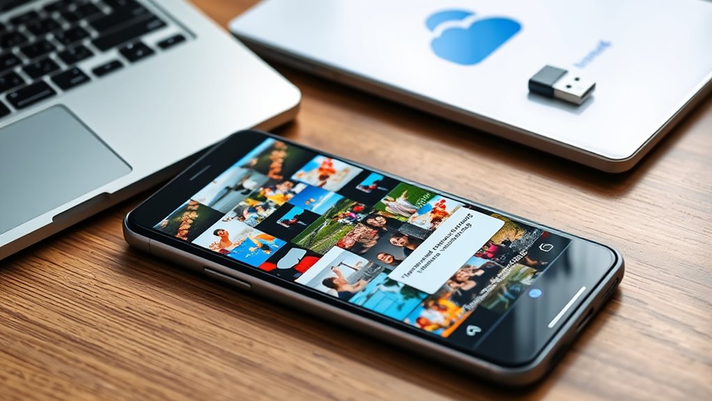 transfer media files securely