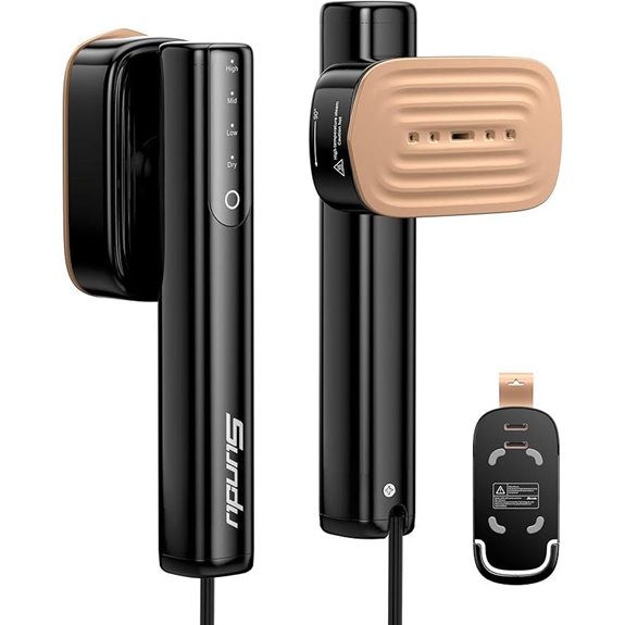 Portable Travel Clothes Steamer & Iron (1200W 2-in-1)