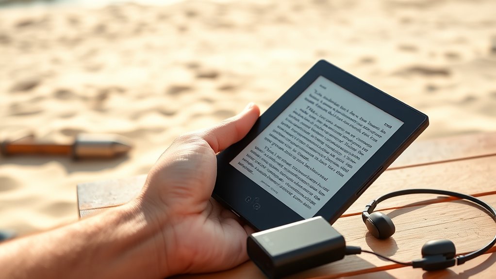 travel friendly e reader features