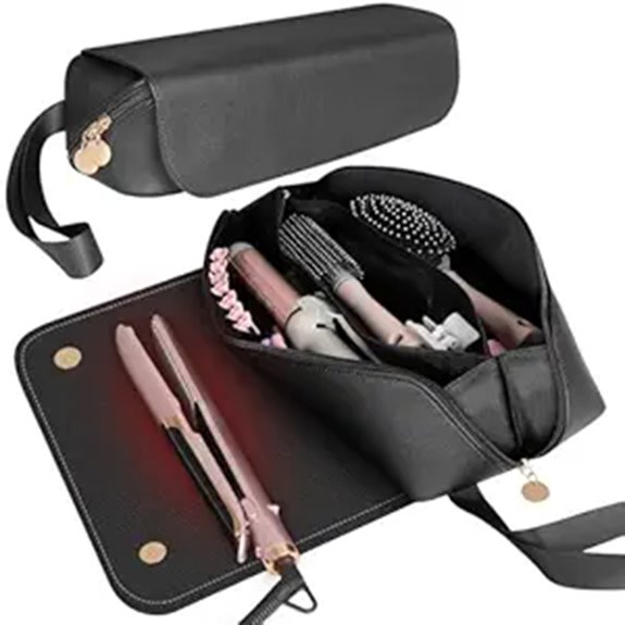 SS Hair Tools Travel Bag & Heat Resistant Mat