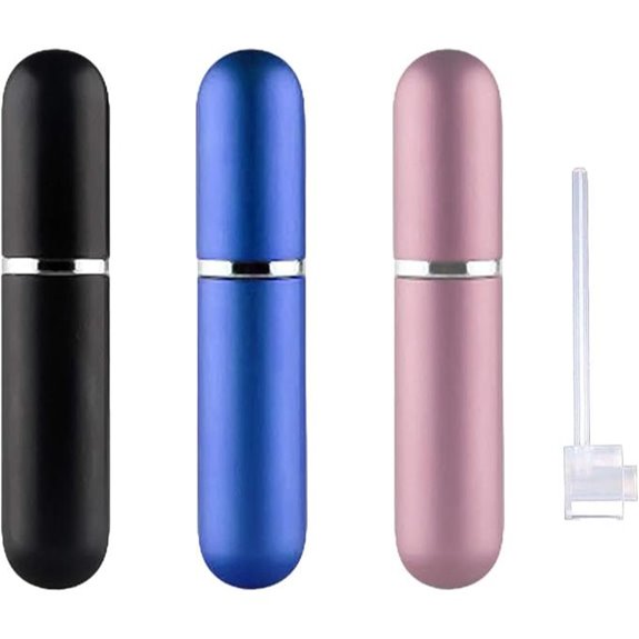 Travel Refillable Perfume Atomizers 4-Pack