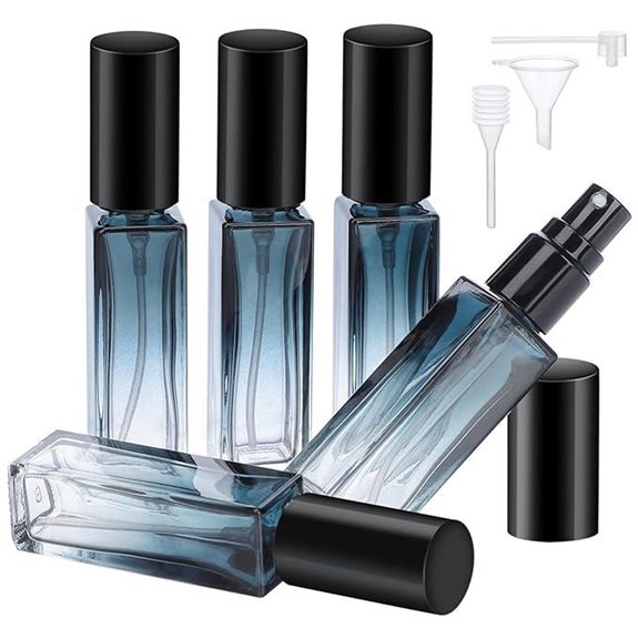 Segbeauty Travel Refillable Perfume Bottles (5 Pack)