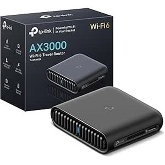TP-Link Wi-Fi 6 Travel Router with USB 3.0