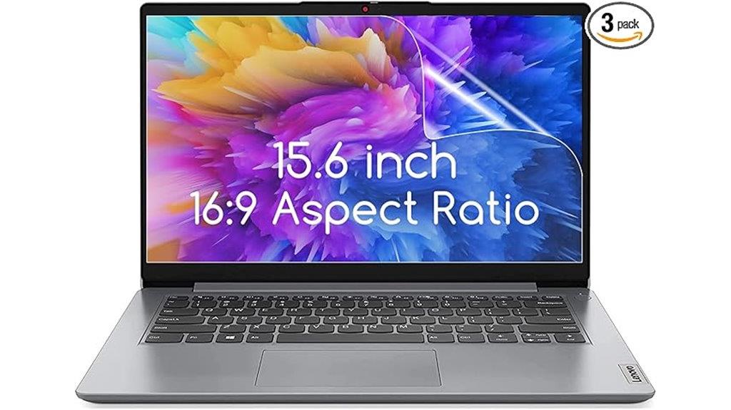 triple 15 6 inch screen protectors