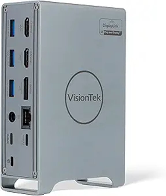 triple 4k docking station