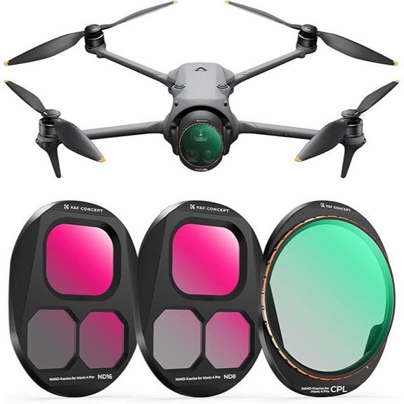 K&F Concept 3-Pack ND CPL Filters for Drone Cameras