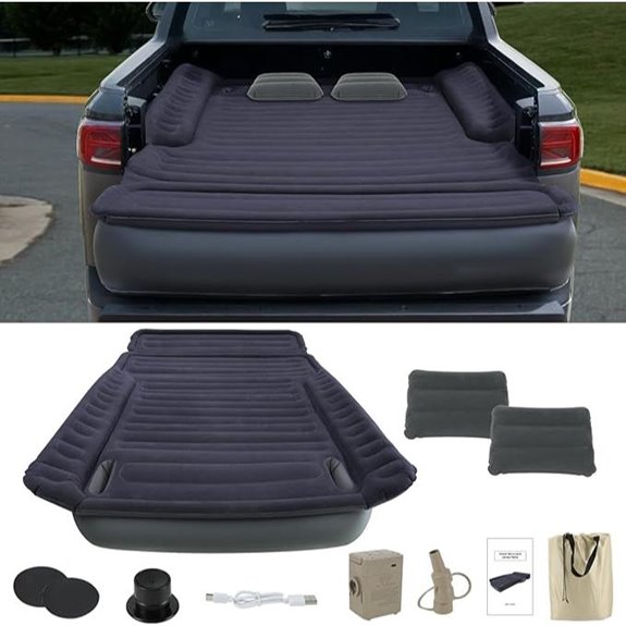 TIPHOPE Truck Bed Air Mattress with Pump and Pillow