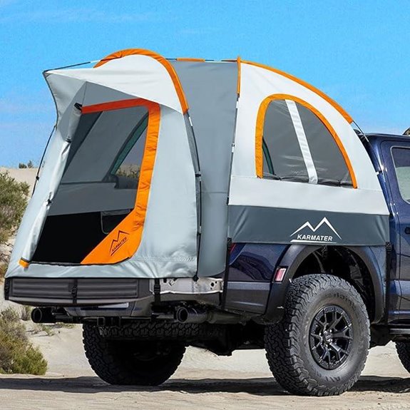 Pickup Truck Tent for Camping with Sunshade