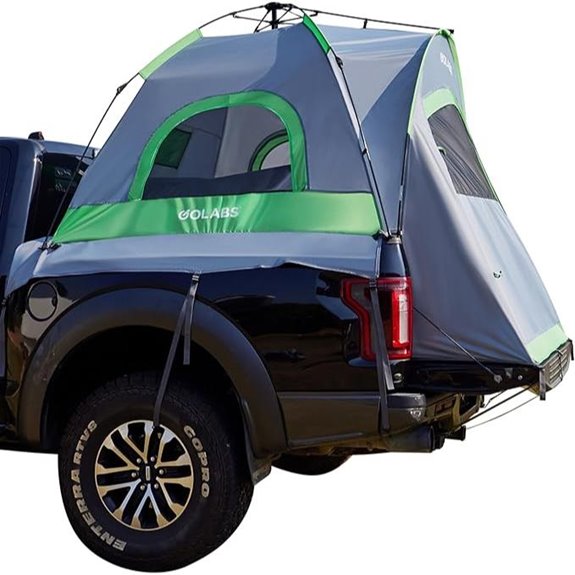 Golabs Truck Bed Tent for 5-6 Ft Bed Waterproof
