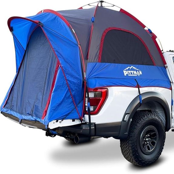 Pittman Truck Bed Tent with Rain Fly and Porch