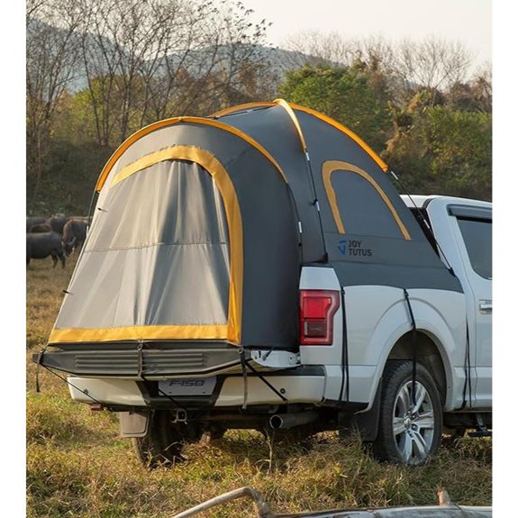 JOYTUTUS Truck Bed Tent for 2 with Rainfly
