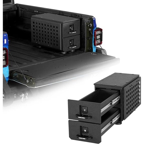 Hooke Road Truck Bed Toolbox with MOLLE Panel