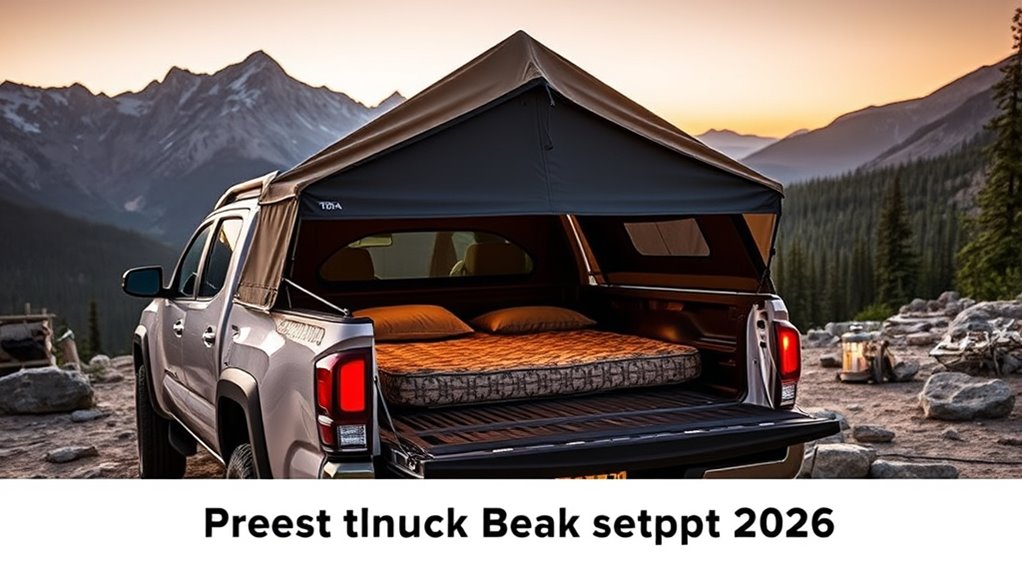 truck tent compatibility and features