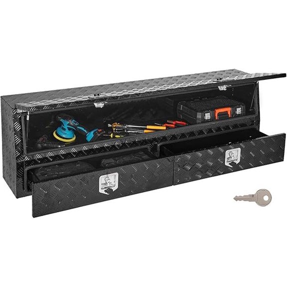 Vevor Truck Tool Box with Drawers and Flip Door