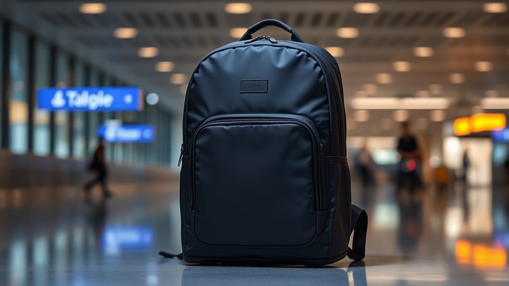 tsa friendly travel backpack features