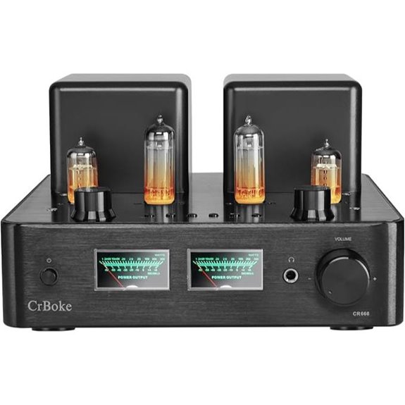 Tube Amplifier with Bluetooth Phono Preamp USB DAC