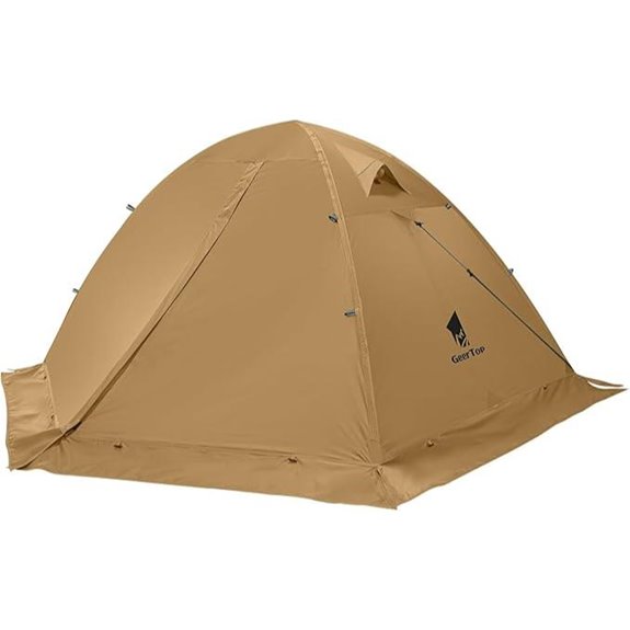 GEERTOP 2-Person Waterproof Camping Tent for Outdoors