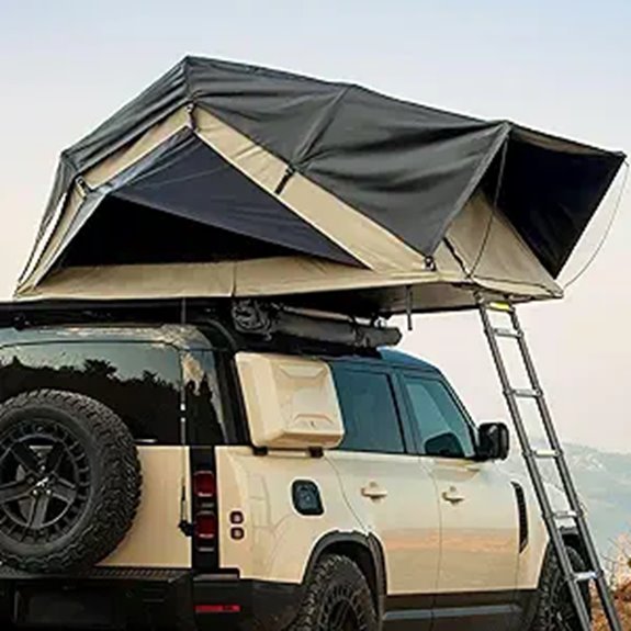 Roof Top Tent for 2-3 with Ladder & Skyview Window