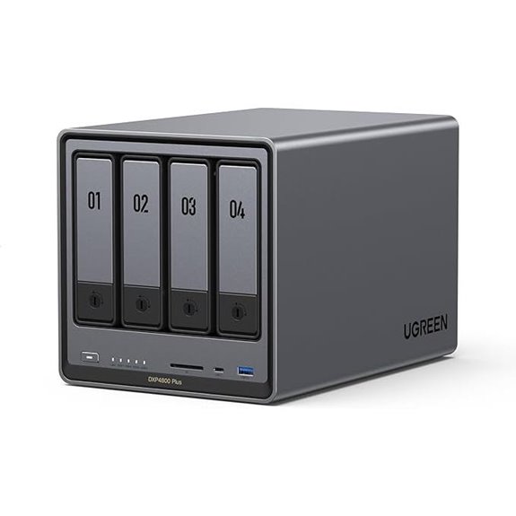 UGREEN 4-Bay NAS with 8GB RAM and SSD