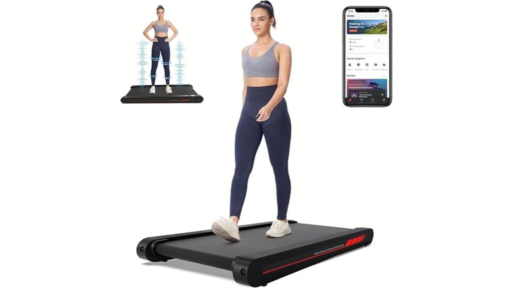 under desk treadmill app