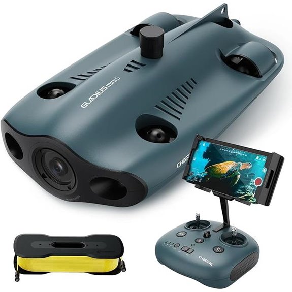 underwater drone with camera