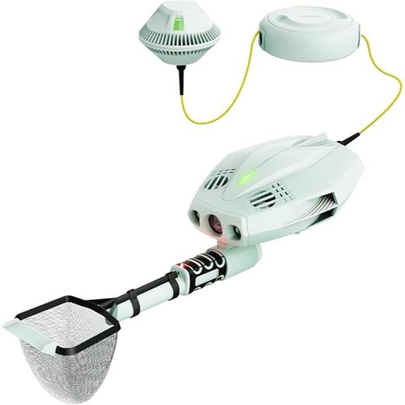 underwater drone with metal