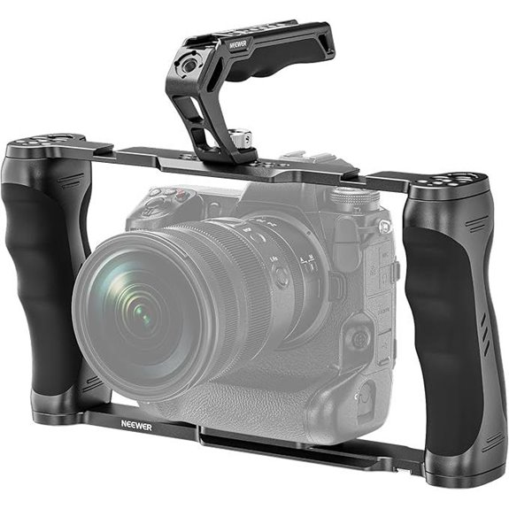 NEEWER Universal Camera Cage with Top Handle and Accessories