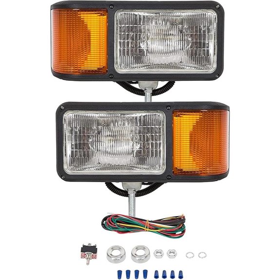 HECASA Universal Trunk Snow Plow Lights Kit
