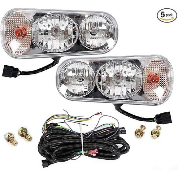 Universal Halogen Snow Plow Headlight Kit