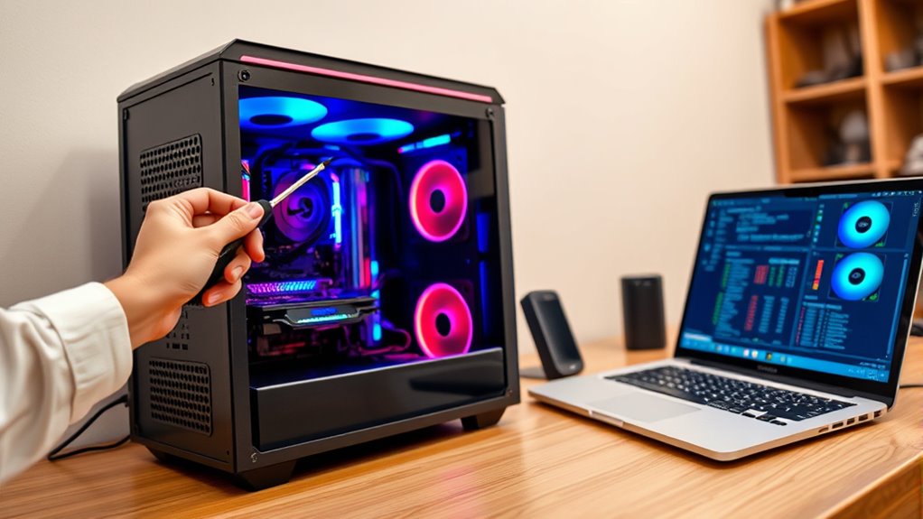 update drivers disable background processes