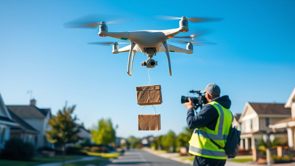 urban drone delivery pilot programs