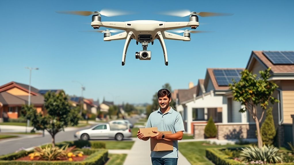 urban drone delivery trials