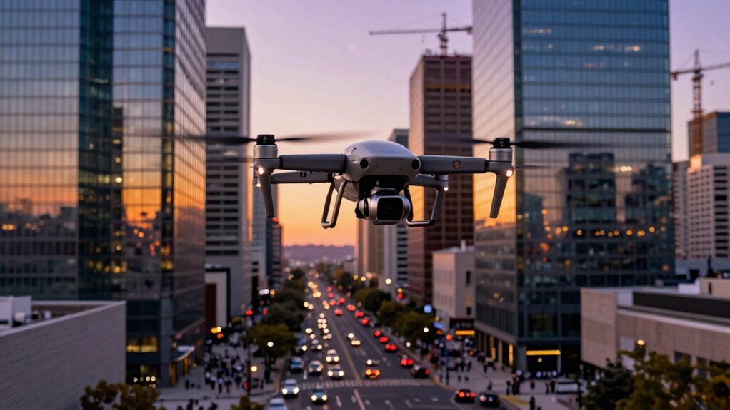 urban drone flying safety